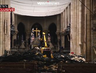 Zo ziet Notre Dame er maand na brand vanbinnen uit
