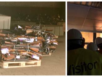 Meer dan 10.000 niet-vergunde wapens vernietigd in hoogovens van ArcelorMittal