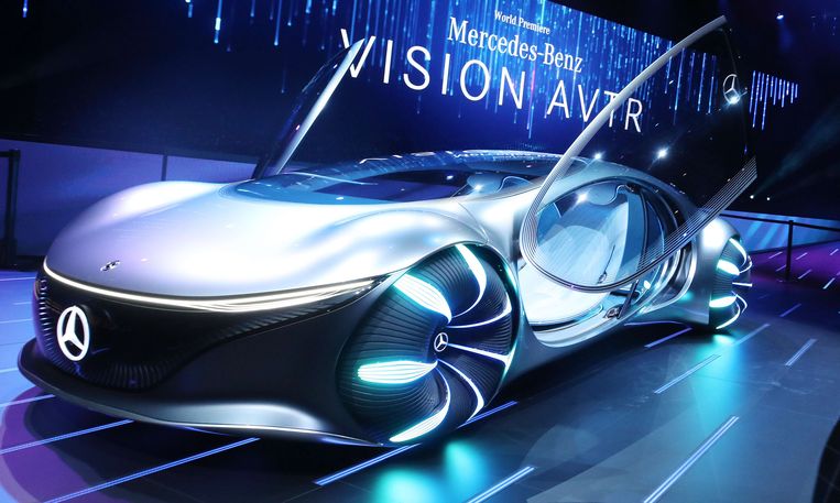 Mercedes onthult futuristische auto zonder | De Morgen