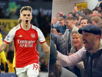 “Trossard again, olé olé”: fans pakken uit met lied over Rode Duivel, nadat hij Arsenal naar leidersplek trapt met deze héérlijke goal