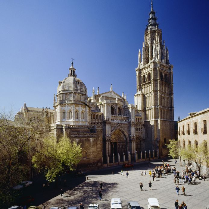 De 'Santa Iglesia Catedral Primada' in de Spaanse stad Toledo.