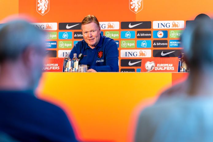 Nederlands bondscoach Ronald Koeman, overtuigd dat Oranje erbij zal zijn in Duitsland.