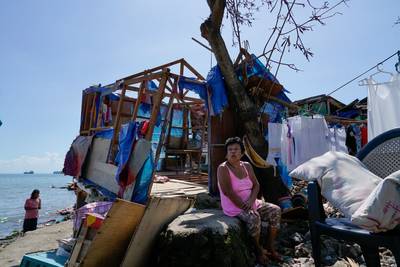 Zeker 99 doden door tyfoon op Filipijnen