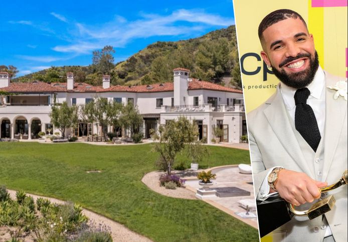 Drake verkoopt z'n villa in Beverly Hills.