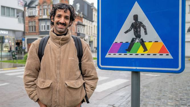 Aalstenaar start petitie voor regenboogzebrapad: “Ik hoop dat de stad zich bedenkt”