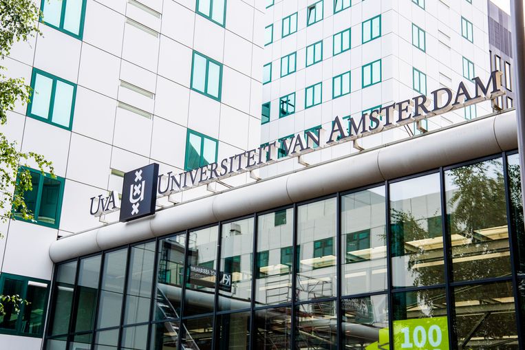 Het gebouw van de UvA - Roeterseiland.  Beeld Brunopress
