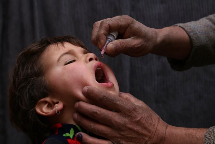 Voor polio worden kinderen nu gevaccineerd.