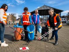 Zwerfafvalbrigade vindt bij landelijke opschoondag in Gendt weer veel troep: ‘Het is een grote puinhoop’