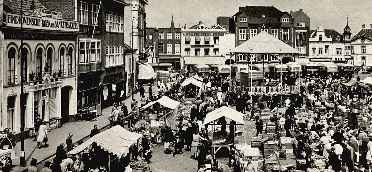 Of Intimidatie hek Naar de markt in Eindhoven: zo zag dat er vroeger uit | Foto | AD.nl