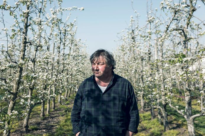 Voor fruitteler Piet Porrey uit Sint-Truiden is het duidelijk: "Het einde van de boycot is nog lang niet in zicht".