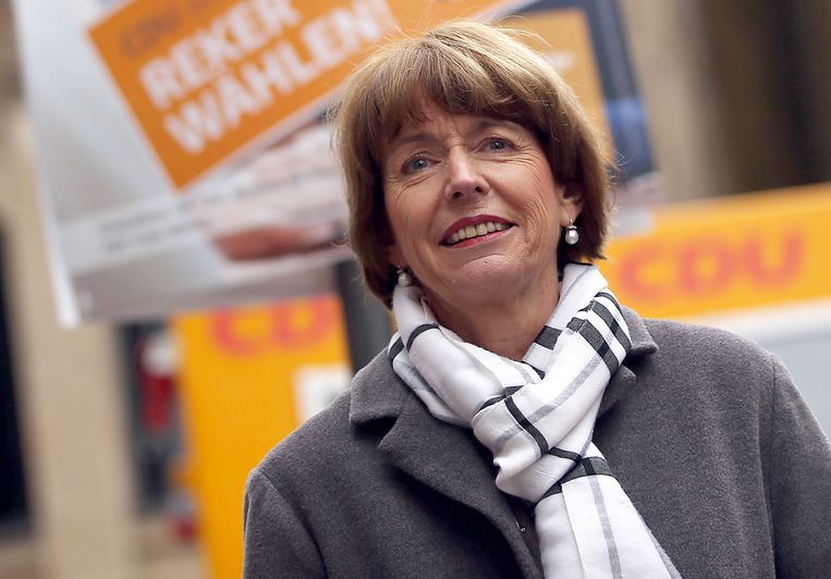 Henriette Reker, burgemeester van Keulen. Beeld AFP