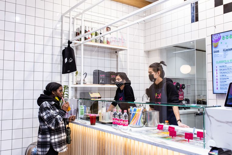 Theesmaken, toppings en poppings YoYo! Fresh Tea Bar | Het Parool