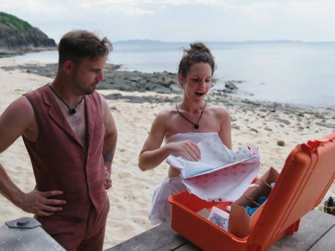 Tranen in ‘Gestrand op Honeymoon Island' wanneer Gwenny en Niels berichten van het thuisfront krijgen