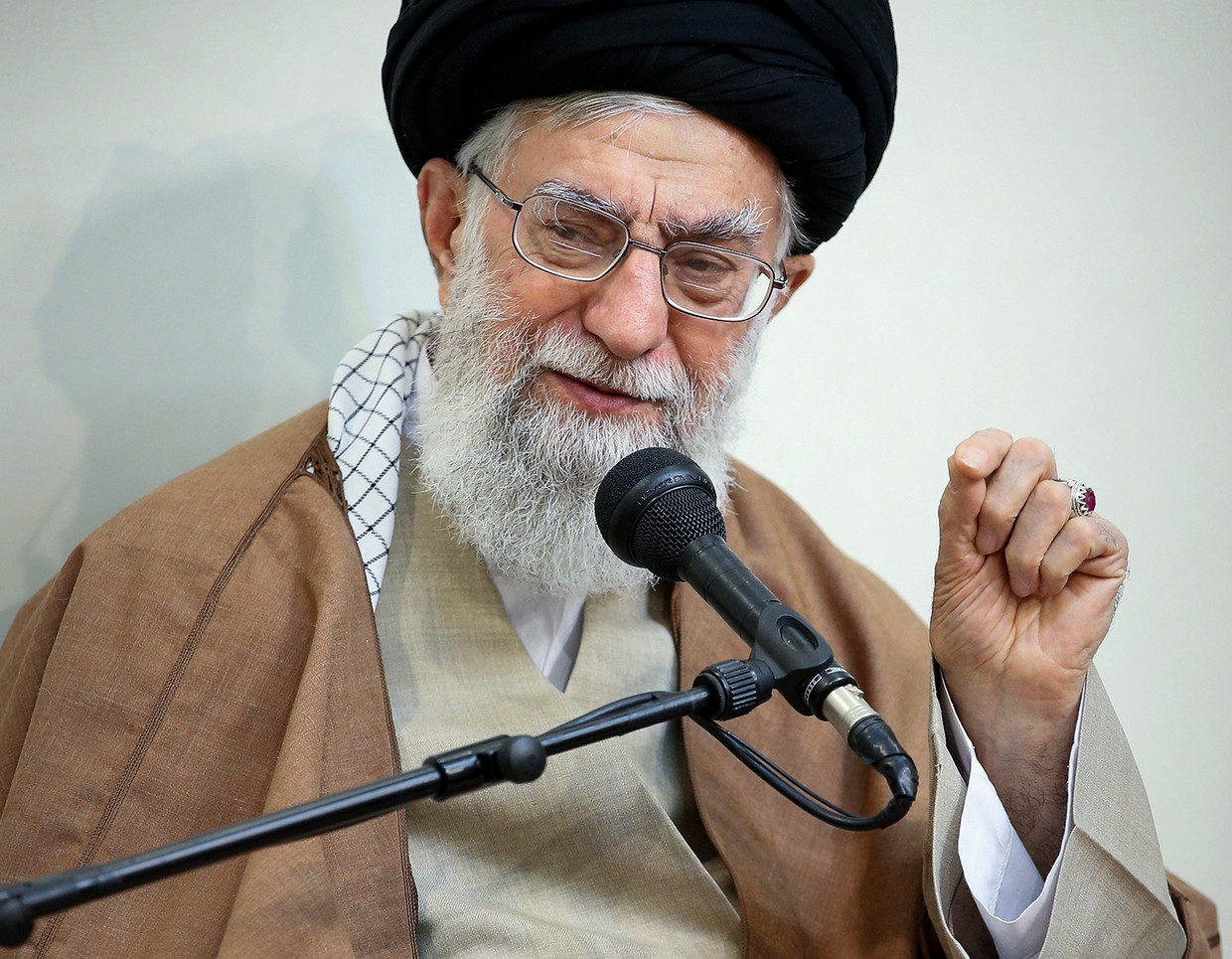  Ayatollah Ali Khamenei  Beeld AP