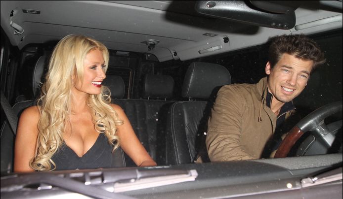 Paris Hilton en Jason Shaw in 2010