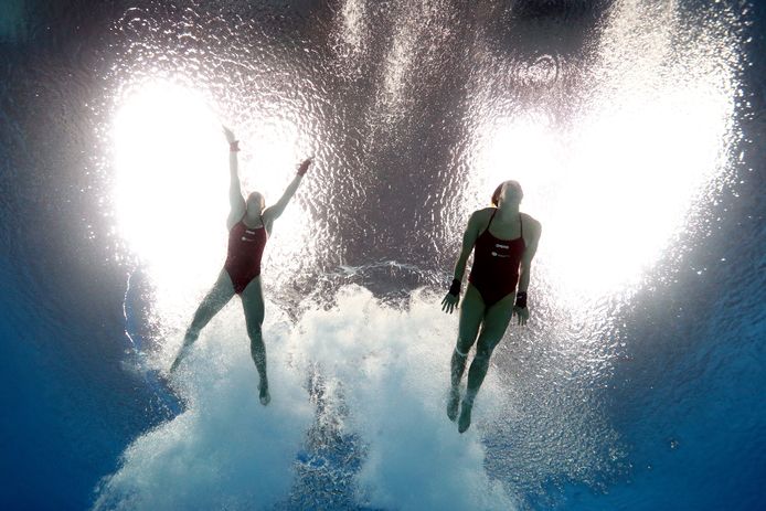 Duijn olympics van celine Diving
