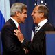 Topoverleg Kerry, Lavrov en Brahimi ter voorbereiding op vredesconferentie Syrië