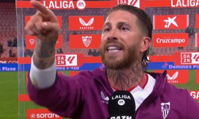 KIJK. “Zwijg toch even”: Sergio Ramos krijgt het live op televisie aan de stok met eigen fans