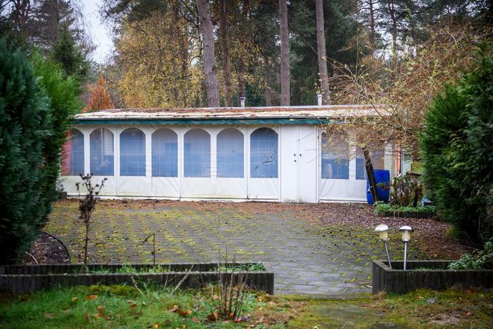 Stacaravans op De Zwarte Bergen.
