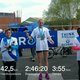 Els Rens loopt naar tweede plaats in marathon van Belfast