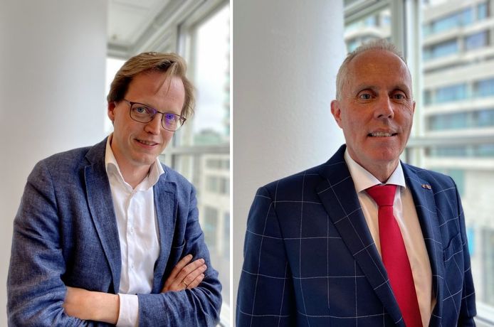 Geerten Boogaard en Gert-Jan Oplaat.