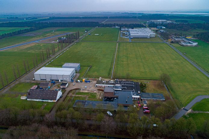 Het NLR aan de Voorsterweg in Marknesse. Op deze plek komt het Multimodale kennis- en testcentrum voor slimme mobiliteit en infrastructuur (MITC).
