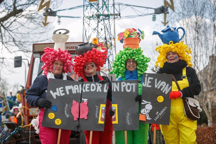 De Laotbloeiers, winnaar bij de loopgroepen, make d'r un potje van