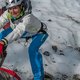Het ijsgraf in de Alpen