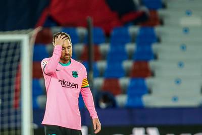 Titelkansen Barcelona krijgen ferme knauw: Messi en co schieten zichzelf in de voet tegen Levante