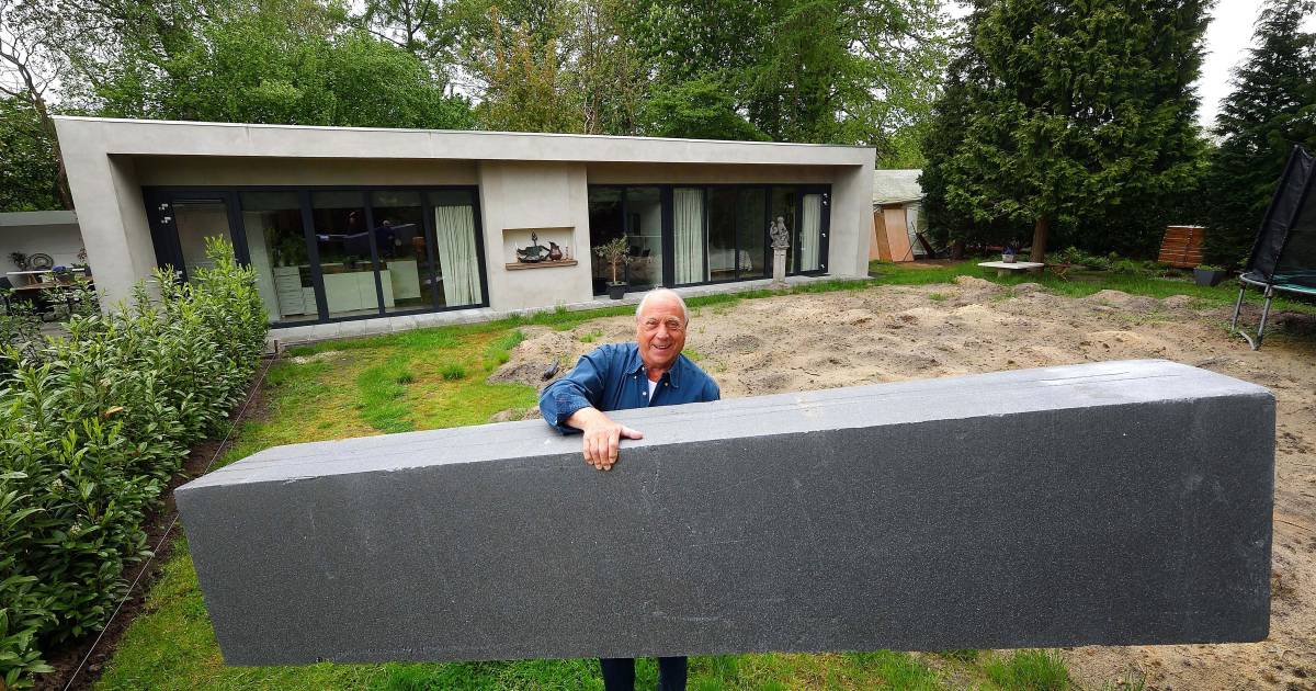 Goedaardig wasserette premie Piet woont in een huis van piepschuim: 'Het weegt 5.000 kilo, da's zeven  keer lichter dan een stenen woning' | Wonen | gelderlander.nl