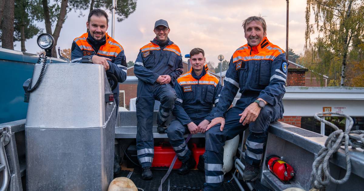 BIJZONDERE BEROEPEN. Jan Beeldens van de civiele bescherming helpt bij ...