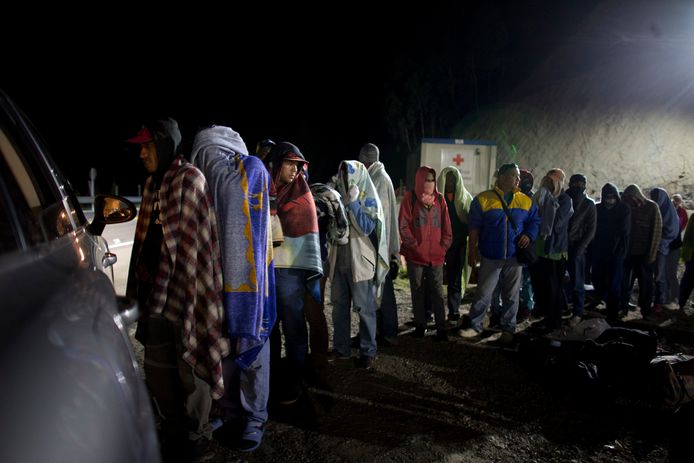 De Venezolanen vluchten vooral naar Colombia en Peru. Per dag komen in Colombia zo'n 3.000 vluchtelingen toe.
