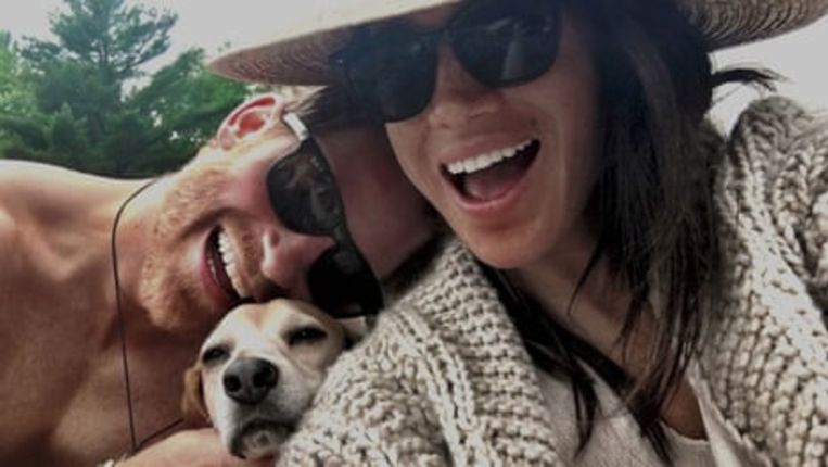 Een beeld uit de documentaire 'Harry & Meghan' Beeld Netflix