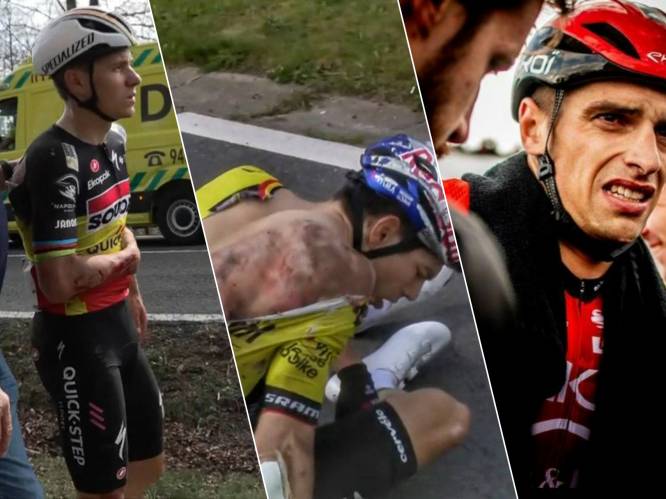 Hoe renners de pijn verbijten na een crash en waarom ze zo snel terugkeren: “Dat wordt er ingepompt, het zit in ons DNA”