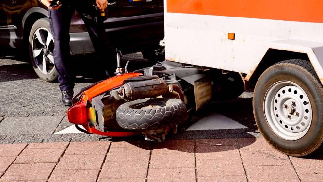 Scooterrijder gewond bij ongeval in Boxmeer