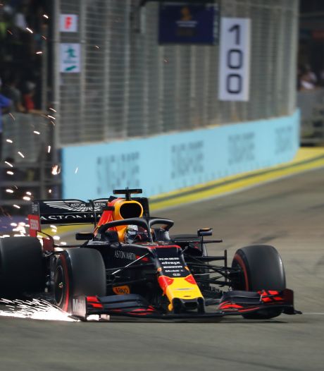 Zo laat komt Max Verstappen in actie bij de Grand Prix van Singapore