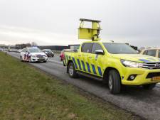 File op A35 bij Almelo na kettingbotsing met vier voertuigen