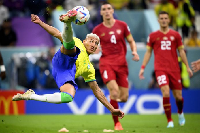 Richarlison maakt het mooiste doelpunt van het WK