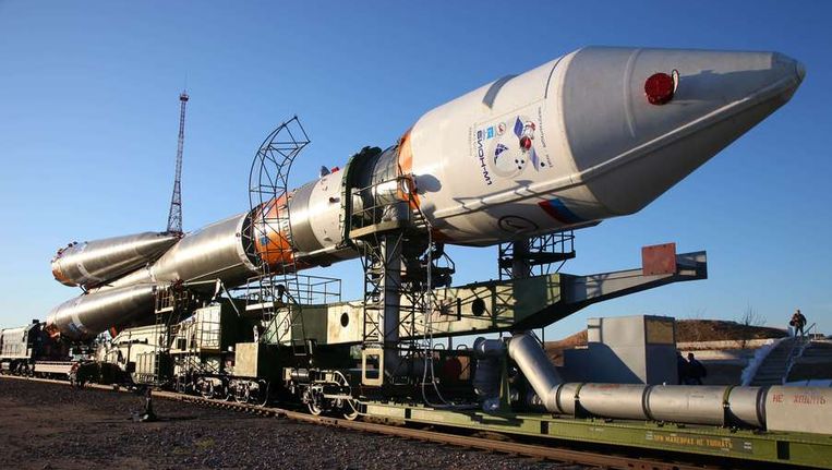 Een Soyuz-raket bracht de Bion-M1 en zijn levende lading in de ruimte. Beeld EPA