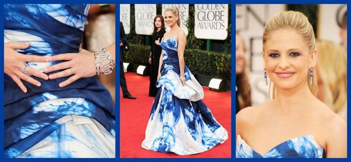 Wie koos de lelijke jurk van Sarah Michelle Gellar Mode