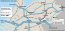 Zo lang er geen nieuw tracé ligt in de Achterhoek en Twente, gaat het goederenvervoer dat in noordelijke richting aftakt van de Betuweroute over bestaand spoor tussen Arnhem en Deventer.