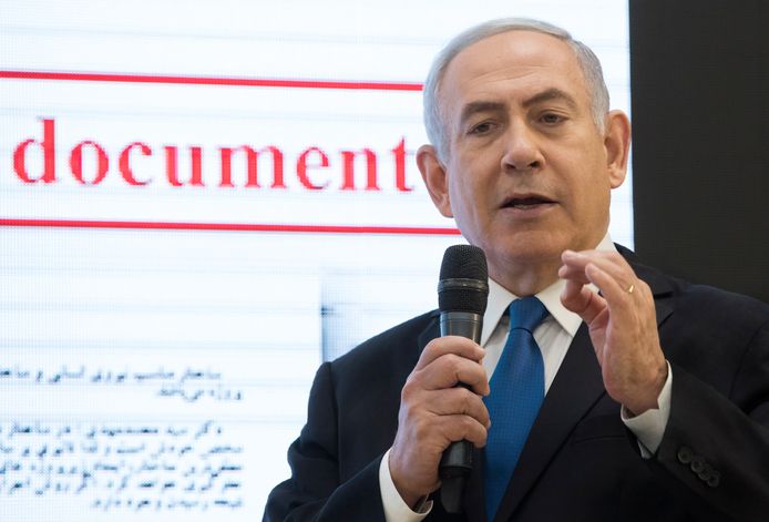 Benjamin Netanyahu, de premier van Israël is net als Trump een overtuigd tegenstander van de deal.