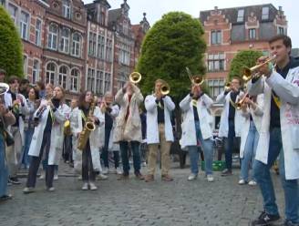 KIJK. Vijf studentenfanfares van Vlaanderen spelen voor eerste keer samen muziek in Leuven