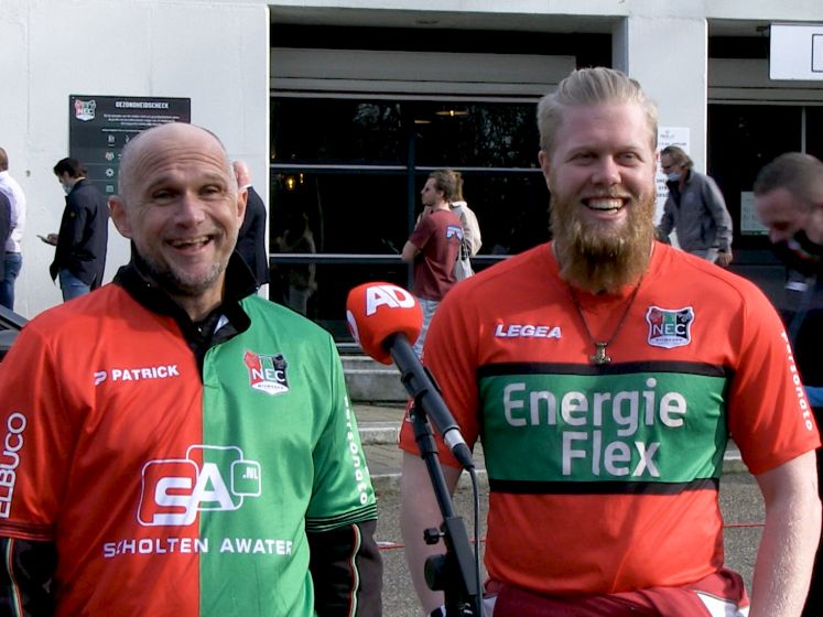 Voetbal met supporters: 'We kunnen eindelijk weer juichen'