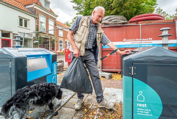 Afval en vuilnis problemen op het westerkwartier in Delft