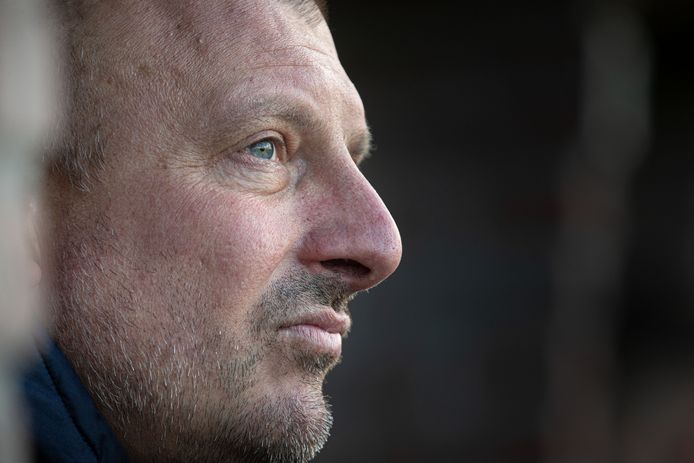Paul Weerman kreeg rood in de uitwedstrijd bij ACV in Assen.