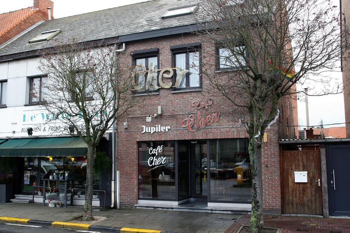 Café Cher in de Sint-Pieterstraat.