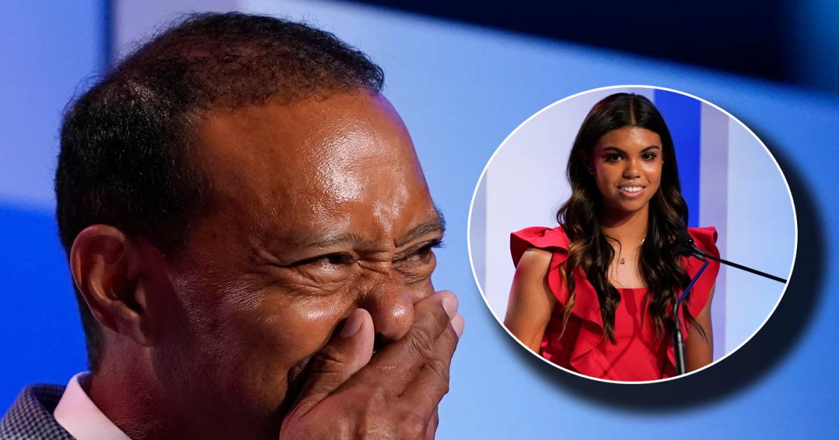 Tiger Woods yang emosional telah dilantik ke Hall of Fame, dan putrinya Sam mencuri perhatian dengan kata-kata |  olahraga lainnya