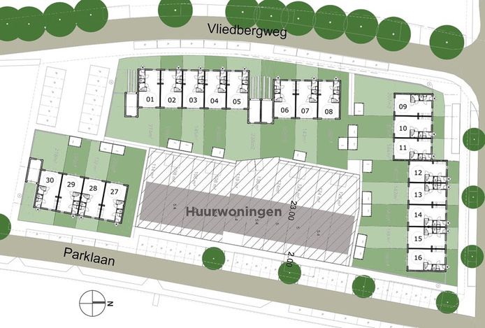 Vorige herten tevredenheid Nieuwe woningen Parklaan Vlijmen in februari in de verkoop | Heusden | bd.nl