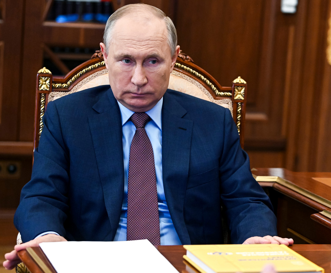 Vladimir Putin, president van Rusland.